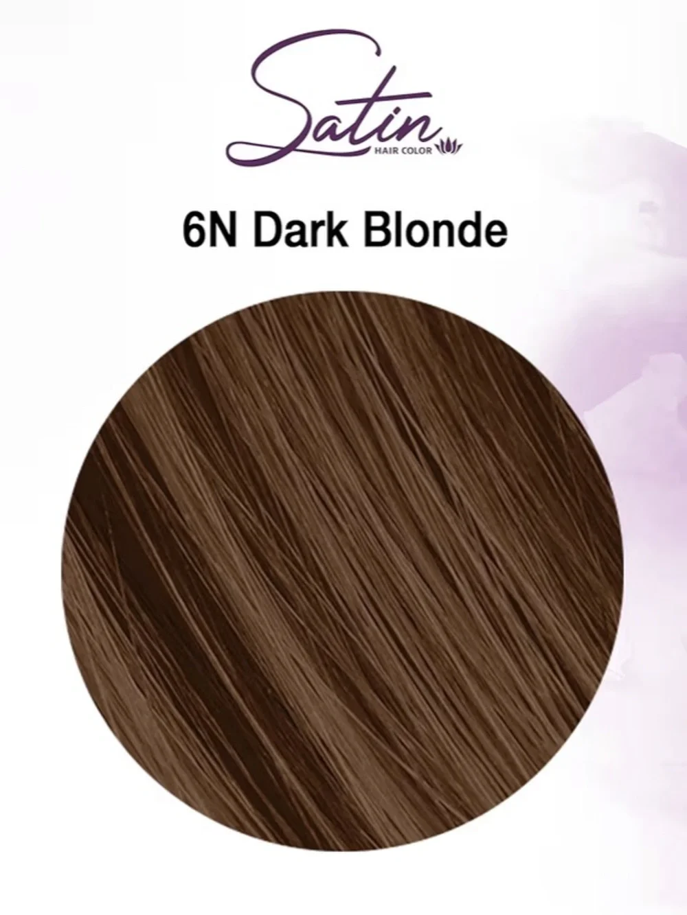 Satin Ultra Vivid Hair Color Tube - Dark Blonde (6N) NEW